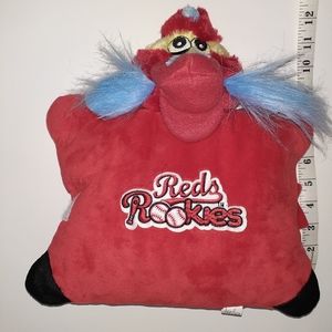 Cincinnati Reds Rookie Pillow Plush Buddy MLB Baseball